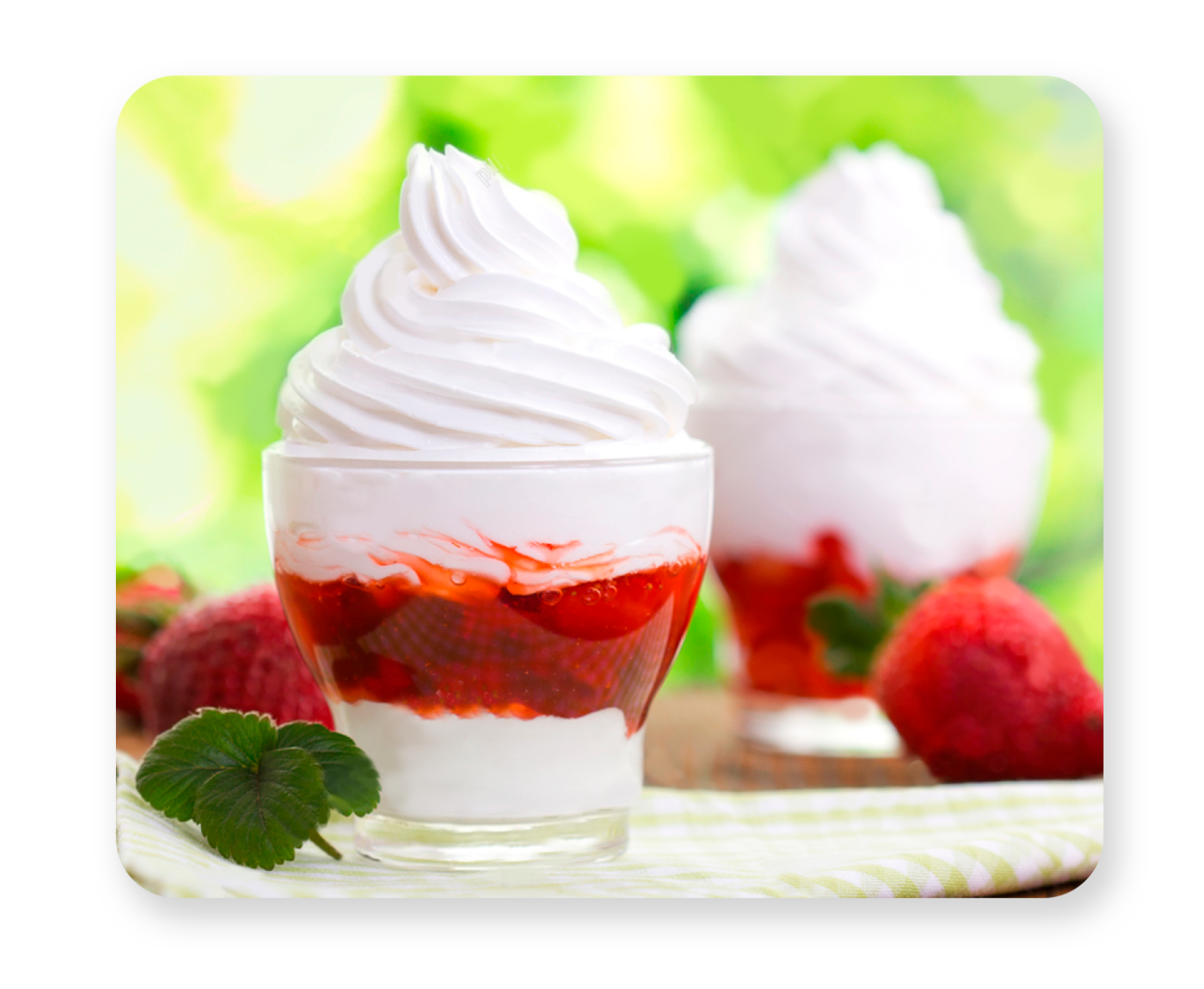 Ingredientes para helados soft saludable